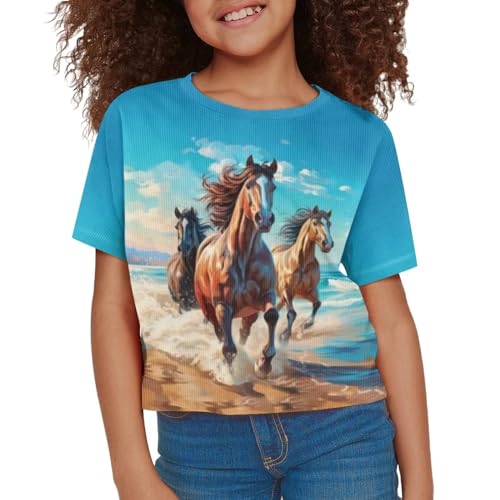 Image of Ystardream Cute Shirts for Teens Girls 6-16 Years Casual