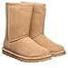 Bearpaw Women's Elle Short Fashion Boot, Iced Coffee, 9