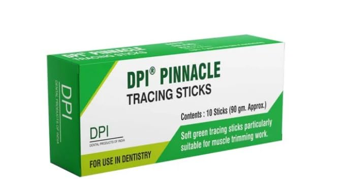 DPI Pinnacle Dental Tracing Sticks, Green, 10 Sticks, 90 gm-image-34