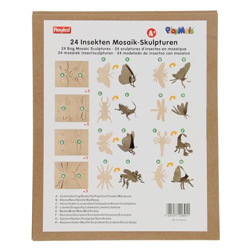 PlayMais Mosaic 3D Insecten pour occuper les enfants le mercredi après-midi