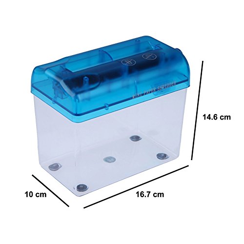 Redcolourful Mini triturador manual portátil de papel de corte de documentos, máquina manual para es