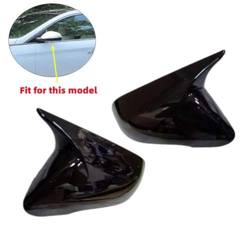 Capuchon d'aile haut de gamme en finition vernie miroir pour auto - 3