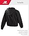 New Balance Girls Skirt Set - 2 Piece Windbreaker Jacket and Woven Skort - Cute Spring Outfit Set for Girls (7-12), Size 7/8, Black