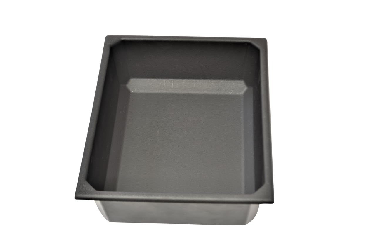 FR Black Plastic Storage Tub, 4.5