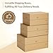 Eupako 30 Pack Small Shipping Boxes Assorted Sizes, 8x6x4 & 9x6x4 & 10x7x5 10 PCS Each Mailing Boxes, Brown Corrugated Box Mailers, Cardboard Boxes for Packaging Small Business