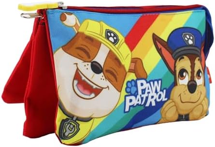 Estuche Paw Patrol Triple Chase Rubble, Set Escolar Infantil