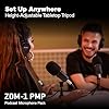 Zoom ZDM-1 Podcast Mic Pack, Podcast Dynamic Microphone, Headphones, Tripod, Windscreen, XLR Cable, For Recording Podcasts #4