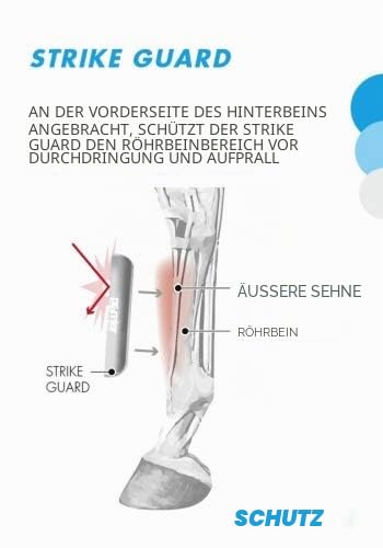 Premier Equine Original Air Cooled Geländegamaschen vorne Größe M, Farbe Schwarz