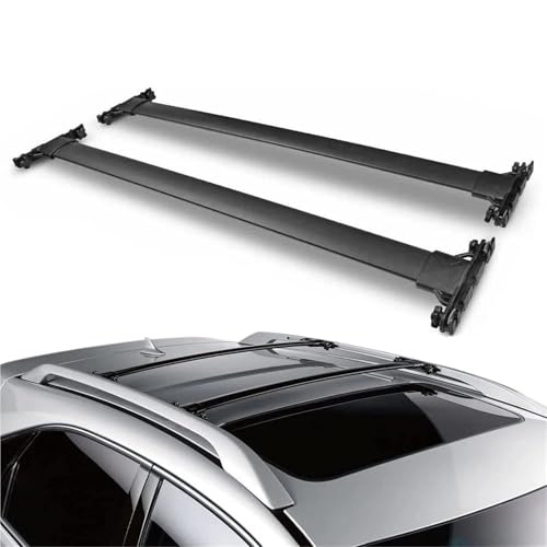 Portaequipajes de techo para coche barra transversal de aluminio negra RX350 RX450H 2010-2015