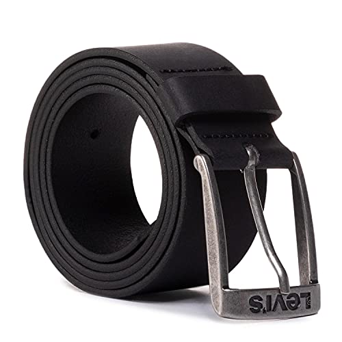 LEVI'S Unisex-Adult 226927-3-59_115 Belt, Schwarz (Black)