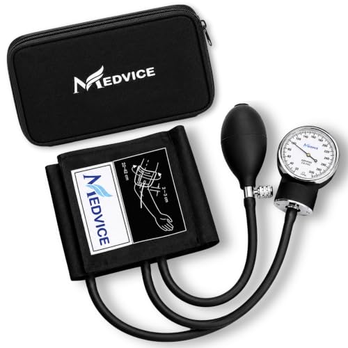 Medvice Aneroid Sphygmomanometer - Blood Pressure Cuff