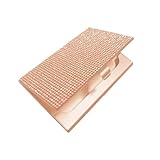 Ｏｓｈｈｎｉ ラインストーン名刺ホルダー名刺オーガナイザー小売店用賃貸事務所のポータブル実用的なケース , 金