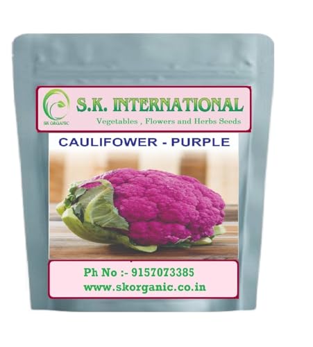 Image of Vegetable Seeds F1 Hybrid for Kitchen Garden, Farmhouse and Farm, Grow Fresh Veggies Daily (Cabbage Red-Cauliflower Purple And Green Peas)