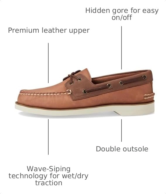 Image of Sperry Mens Authentic Original 2-Eye Seasonal
