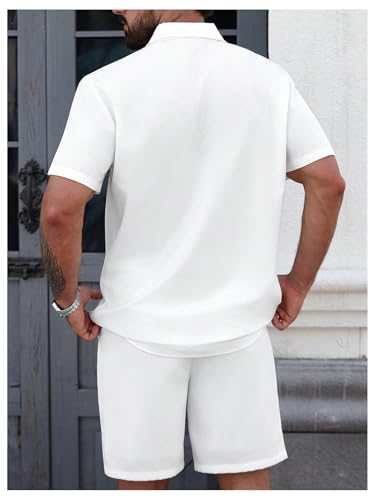 SOLY HUX Shirts for Men Button Down Shirt Sleeve Hawaiian Shirt Summer Beach Tops3