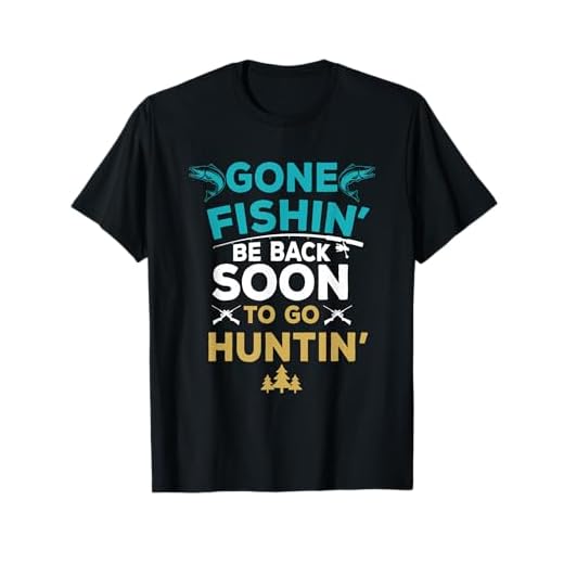 Funny Fishing Hunter Hunting Fisherman Gift T-Shirt