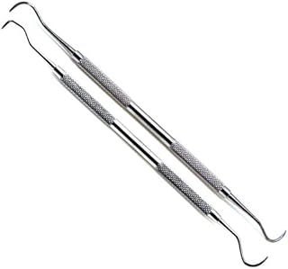 Dental Scaler Anterior Posterior New Periodontics Instrument 2 Pcs Set Sickle H6/h7, Jaquette U15/30
