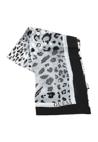 GUESS Pañuelo 130 x 130 BML – Black Multi One Size, Bml - Black Multi, Talla única