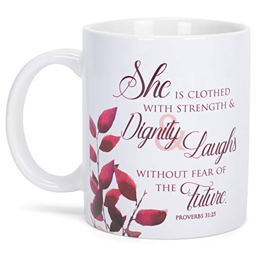 Proverbs 31 Woman 11 Ounce Ceramic Stoneware Coffee Mug Proverbs 31 Woman 11 Ounce Ceramic Stoneware Coffee Mug