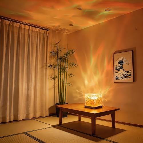 Mavsigak 2026 New Ocean Wave Projector Light, 16 Color Touch & Remote Ocean Lamp, 3D Water Ripple LED Night Light, Romantic Ambient Lighting for Bedroom, Kids Room, Meditation, Relaxation, Home Decor — view 6