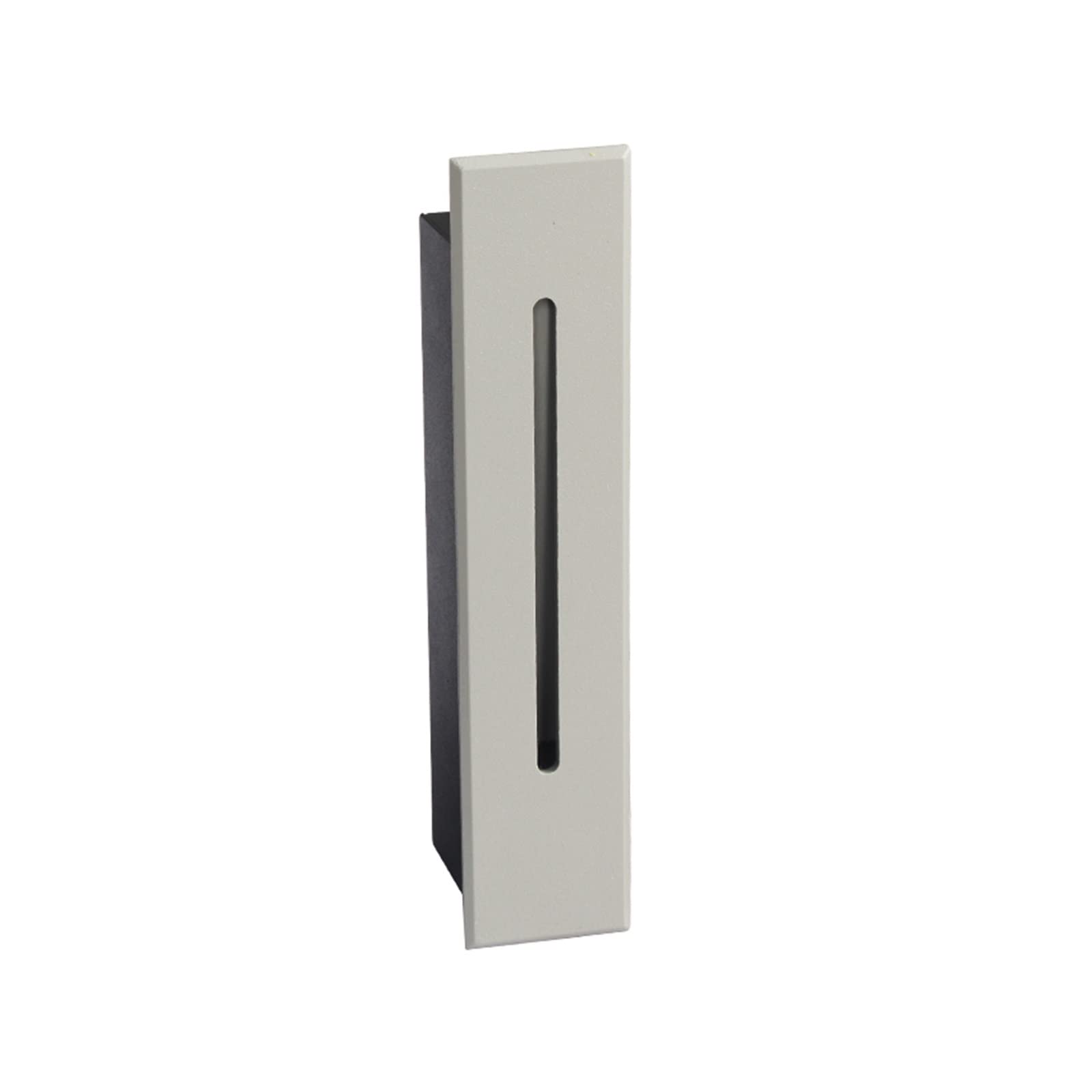 Außen- oder Innen-3-W-LED-Stufenlicht, IP65, wasserdichtes Treppenlicht, Wand-Untergrundlampe, Rampenlicht, Gefühl des menschlichen Körpers(LIGHT GREY-3W)