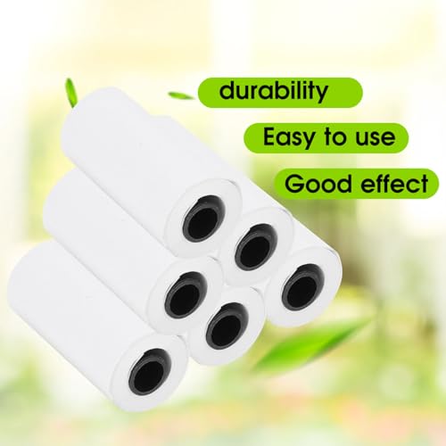 FLEXMAN 10Pcs 55mm X 6M Thermal Paper Rolls, POS Receipt Paper Credit Card Paper, Thermal Receipt Paper, white - Image 3