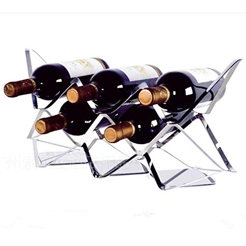 Soporte para Botellas de Vino de Acero Inoxidable 8 Botellas miniatura 3