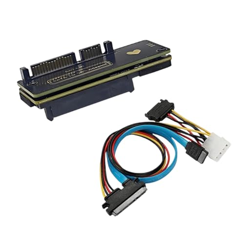 Cable SATA 3.0 convertidor de 29 pines a 22 pines para ampliar almacenamiento en PC