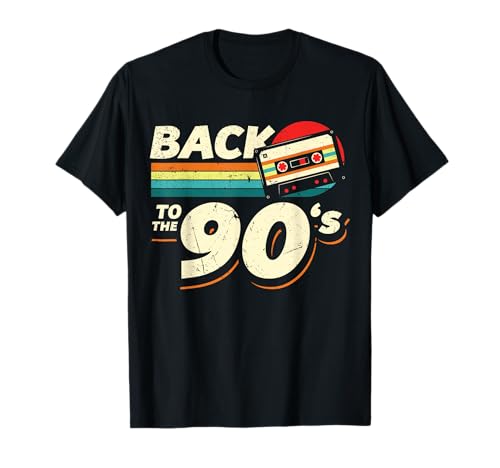 90er Jahre Outfit | Back to the 90s Retro Party Karneval T-Shirt