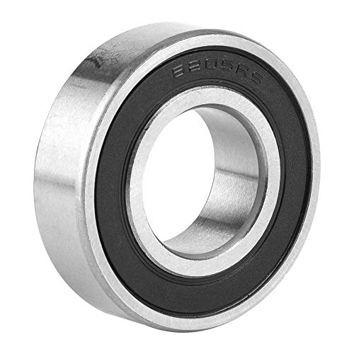 10 Stück Kugellager, 6201 RS 12mm Innendurchmesser 32mm Außendurchmesser Rillenkugellager Gummisiegelager Lager Stahl-Rillenkugellager für Verschiedene Maschinentypen