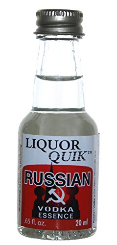 Liquor Quik Natural Vodka Essence, 20 mL (Russian Vodka)