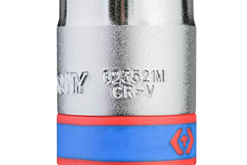 KING TONY 623521M Socket Long 3/4" 21mm for DIYers & Professionals, Built for Repair and Installation tasks 21mm - Image 3