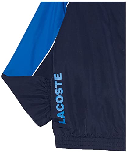 Lacoste Boys' Sport Color-Block Tracksuit, Marine/Marina, 8 Years #TOP2