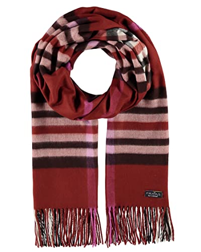 FRAAS Cashmink Schal 56 x 200 cm - Weicher als Kaschmir - Made in Germany - Schal kariert für Damen und Herren - Perfekt für Herbst und Winter Rost