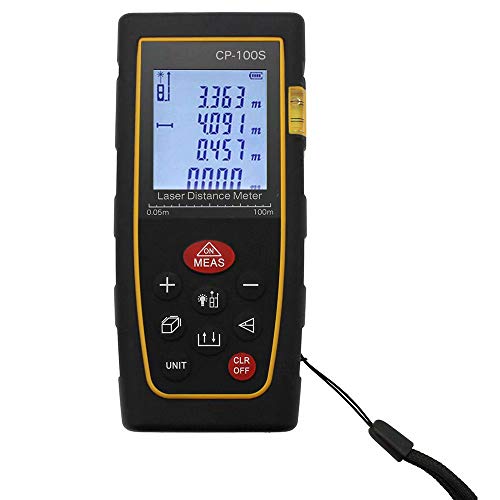 Jinyi High Accuracy Handheld Digital LCD Display Distance Meter, Handheld Digital IR Laser