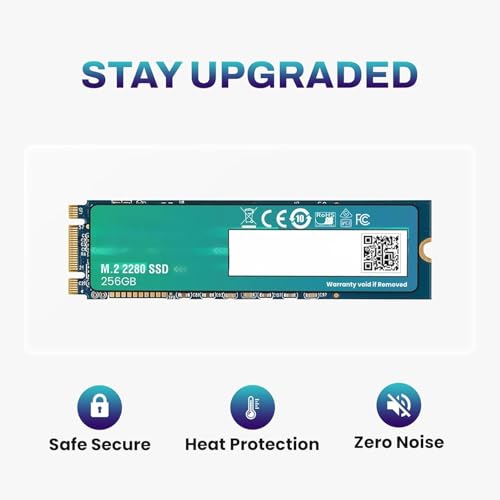Image of 256GB M.2 2280 SATA III Internal SSD | 6Gb /s Solid State Drive | Up to 550MB /s Read Speed | Laptop & Desktop Compatible| 1-Year Warranty