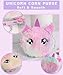 Girls Unicorn Toys Easter Gifts for Age 4 5 6 7 8 9 10 Year Old Kids Valentines Gifts Unicorn School Study Supplies Mini Toddler Backpack/Pencil Case/Crossbody Bag/Purse/Diary with Lock