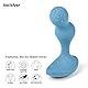 Satisfyer, Bluetooth Analplug, Satisfyer Deep Diver Connect App, aus Silikon, wasserdicht (IPX7), Farbe:blau