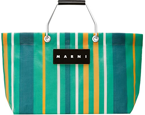 [Marni] マルニ フラワー カフェ FLOWER CAFE レディース カバン ストライプ トート バッグ ミニ [並行輸入品]のサムネイル