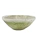HomArt Rustic Terra Cotta Bowl, Large, Antique Whitestone, 1-Count
