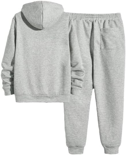 JMIERR Men's Tracksuit & Joggers 2 Piece Outfits Sweatpants Sweatsuit Set Sweatshirt Hoodies - Image 2