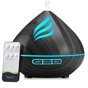 Essential Oil Scent Diffuser: 500ML...