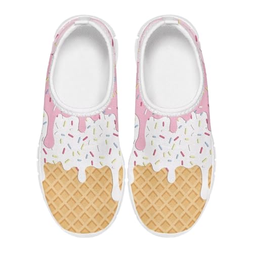 Kids Sock Sneakers Slip on Loafers Shoes for Boys Girls Lightweight Sneakers Mesh Running Walking Shoes