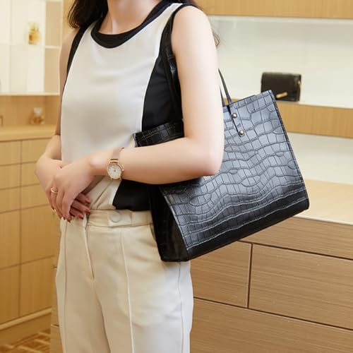 CHARMORE Tote Bags Leather Purses for Women Big Capacity Ladies Shoulder Handbags3