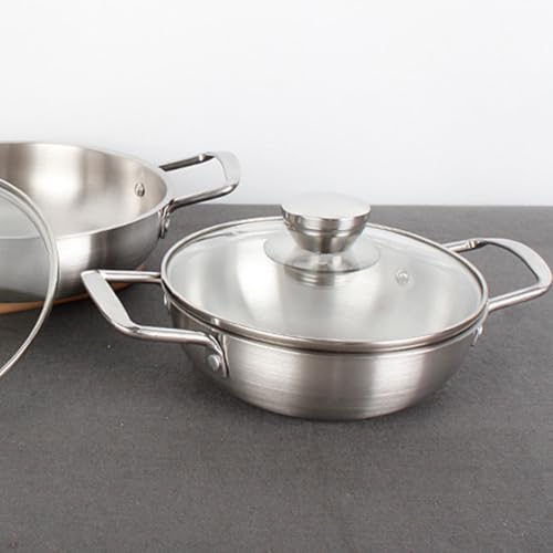 Grosse casserole multifonction 22 cm pour soupe et cuisson rapide