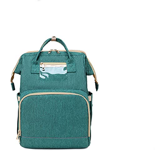 XIEZI Bolso Cambiador De Viaje Mochila De Viaje Usb Pañal Bolsas De Mamá Mochila Cama De Bebé Plegable Cuna Cochecito De Enfermería De Gran Capacidad Con Tapete A4 - Withusb