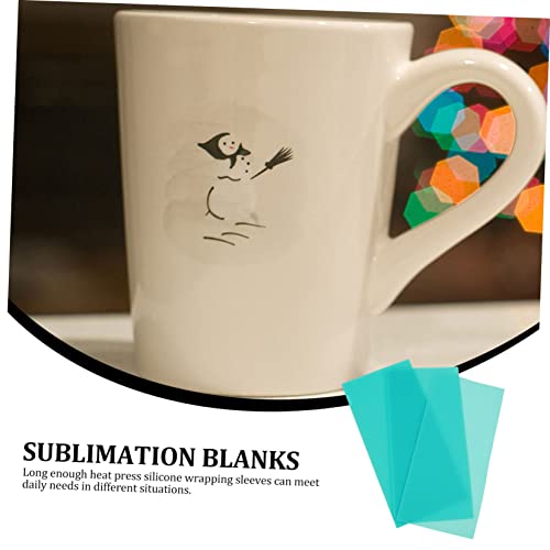 Manchons silicone pour presse à tasse épais et résistants réutilisables
