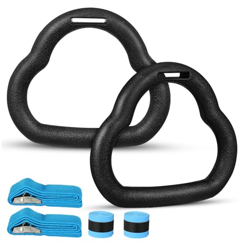 Anillas Gimnasia LIOOBO con Cintas Ajustables para Ejercicio