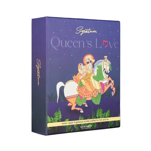 Image of Signature Queen's Love Royal Unisex Perfume Gift Set | Long-Lasting Fragrance for Men & Women | King 30 ml + Queen 30 ml | Perfect Luxury Romantic Couple Gift for Any Occasion | Travel Pocket Perfume