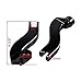 XFMT Motorcycle Black 10mm Rear Passenger Footpeg Mount Kit For Harley Touring Road King, Street Glide, Electra Glide Ultra Classic '93-Later